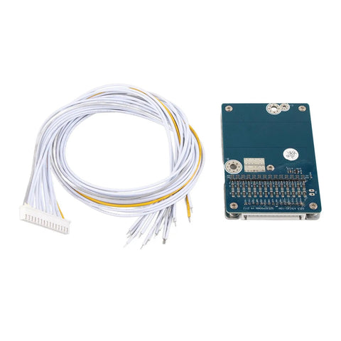 Straight Up Heavy Duty 14S 48V Lithium Ion Battery Protection Board with wiring for DIY EV and home energy storage.