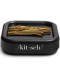 Magnetic Bobby Pin Organizer For Desk And Vanity Strong Pin Holder That Keeps Hair Pins Clips And Paper Clips In One Easy Spot Ideal Gift For Women Black 1 Pc