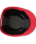 Interior view of Lightweight Safety Bump Cap Baseball Style With Removable ABS Shell And Foam Padding, showing black insert.