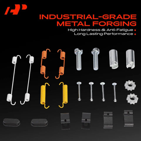 Heavy Duty Rear Side Drum Brake Hardware Kit For Dodge Durango And Jeep Grand Cherokee Wraps Up Your Braking System With A Solid Fit And Reliable Performance To Keep You Slaying The Road Safe And Sound Today