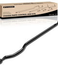 Rear Panhard Bar For Jeep Wrangler JL 2018 2024 Track Rod To Tighten Loose Steering With Solid Steel Construction Pre Greased And Rust Proof For Rugged Trails And Everyday Driving, black steel bar