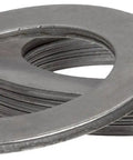 Pro-Grade Arbor Shim Kit With Matte Full Hard Steel Spacers, 19-Piece Pack, AISI 1008 1010 Low-Carbon Steel, One And Three Quarters Inch Inner Diameter