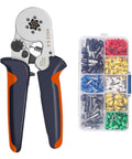 Check Out This Awesome ELUKHT Ferrule Crimping Tool Kit With Ratchet Handle And 400 Insulated Wire Terminals Perfect For Quick Electrical Repairs And Precision DIY Wiring Projects You Might Need To Save Some Serious Time On Your Next Job Without. Ratchet crimping tool with 400 insulated ferrules in case.