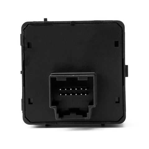 4x4 Switch For 2008 2014 Chevy Silverado GMC Sierra 2500 3500 4 Wheel Drive Selector Replacement OEM Part 15913725 Fits Silverado 2500 3500 Suburban Yukon XL 2500 Tahoe black 12-pin rear view