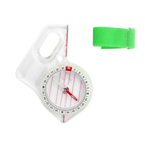 Must Have Outdoor Map Reading And Orienteering Thumb Compass With Integrated Navigation Map Ruler for hiking and camping use