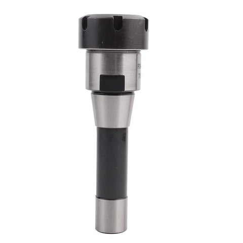 Heavy Duty Precision Machined R8 Collet Chuck Holder For Milling Cutters With 0.01mm Accuracy And 1-20mm Clamping Range view from side