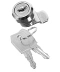 Versatile Stainless Steel Cabinet Lock With Keys for security devices, 16mm zinc alloy cam lock, shown with keys