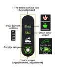 Hassle Free Portable Ev Charger With Type One And Type Two Plugs For Any Electric Ride Heavy Duty Ip67 Weatherproof Cable Built To Take A Beating Smart 16 Amp Charging Station with smart color screen and options.