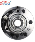 Front Wheel Hub Bearing Assembly With ABS For 4x4 And AWD Chevrolet Tahoe Silverado Suburban Express 1500 GMC Yukon 6 Lug