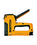 Heavy Duty Power Crown Tacker With Easy Squeeze Mechanism, Workhorse Aluminum Body, Steel Handle With Rubber Grip