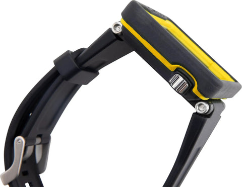 Side view of Raffaello Wrist Dive Computer With Built In Digital Compass, Durable Dive Tech, Easy Read Display, Accurate Underwater Navigation