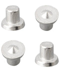 Pro Grade 4 Piece Dowel Center Point Set For Woodworking With 6mm 8mm 10mm 12mm Steel Tenon Marker Pins For Chrome Plating