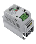 Industrial Grade Variable Frequency Drive VFD Inverter 2.2 kW 3 HP 220V 12A For Motor Speed Control With Plug And Play Setup Smooth Acceleration Precise Speed Regulation, angled view