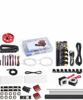 ERCF V2 Eight Color Multi Material Upgrade Kit For Voron 2 4 3D Printer with components and wiring layout.