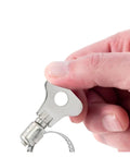 Solid Worm Gear Hose Clips Kit That Adjusts From 8MM To 38MM For Any Plumbing Job Or Car Mechanic Tune Up With Heavy Duty Adjustable Clamps, close-up
