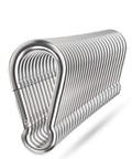 Heavy Duty 304 Stainless Steel Spring Snap Hooks 24 Pack Clips For Hammocks Ropes Key Chains Outdoor Gear Camping Fishing Hiking