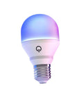 Smart Color Changing Light Bulbs 2 Pack A19 E26 RGB Tunable White 800 Lumens With WiFi Dimming Matter Compatible bulb glowing blue