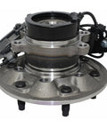 Front Right Wheel Hub And Bearing Assembly With ABS Sensor, Steel Build, 6 Lug, 4WD, Passenger Side Fit For Chevy Colorado GMC Canyon And Isuzu I-370 From 2004 To 2008, Durable Front Wheel Hub Replacement.