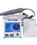 Pro Grade Micro Motor Polisher N7 S04 For Lab Use, Quick Change Burs System, with foot pedal and control unit, for dental precision.
