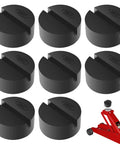 Must Have Floor Jack Pad Universal Jack Stand Rubber Pinch Protector For Cars SUVs Trucks And More 3 Ton Load Capacity 8 Pack