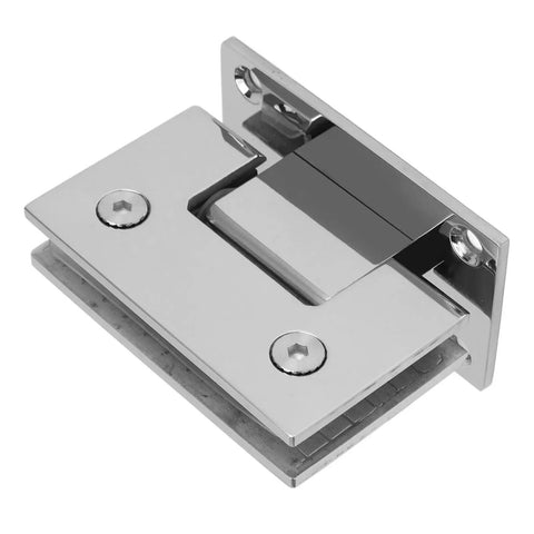 90 Degree Glass Shower Door Hinges For 8 To 12 mm Thick Glass Frameless Bathroom Door Hardware Built Tough Heavy Duty Shower Hinge