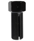 All In One Heavy Duty Steering Kit With Tie Rod End, Drag Link, And Adjusting Sleeves Six Piece Set For Front Inner Tie Rod, Front Outer Tie Rod, Upper And Lower Drag Links, Pitman Arm Sleeve Replacement black steel adjusting sleeve