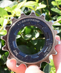 Hand holding Rippin BMX Freewheel 16T With 30 Points Of Engagement, Threaded B1.37x24TPI, 34mm inner diameter view
