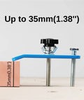 Four Pack Hold Down Clamp Kit For CNC Routers, Built Tough For Woodworking And Metalworking, max clamp gap 35mm
