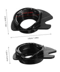 3 Pack Top Loading Dropin Bobbin Case For Sewing Machines Plastic Spare Part With Smooth Ergonomic Design For Stable Threading And Easy Replacement Must Have Go To Crafting Accessory, black plastic, 3.8cm