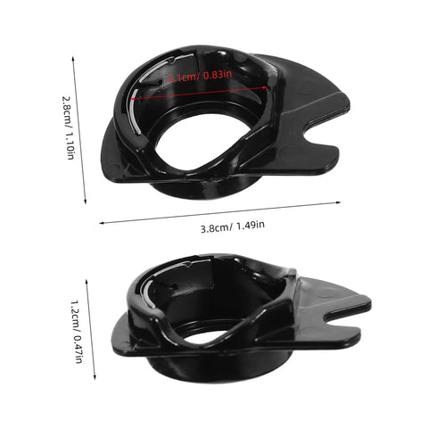 3 Pack Top Loading Dropin Bobbin Case For Sewing Machines Plastic Spare Part With Smooth Ergonomic Design For Stable Threading And Easy Replacement Must Have Go To Crafting Accessory, black plastic, 3.8cm