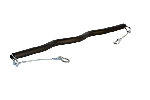 EZ Curl Bar For Heavy Weight Training Fits Total Trainer Bowflex And Home Gym Cable Systems With Neutral Grip To Ease Wrist Pain