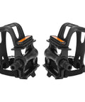 Durable Nylon Bicycle Pedals With Integrated Toe Clips And Straps For Spin Bikes And Kids Bikes Training Pedals With Non Slip Cages And Adjustable Straps One Pair