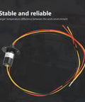 Mini Slip Ring For Three Wire Setup 15A 0 To 600V 150RPM Wind Generator Component With Durable Plastic Housing And Smooth Power Transfer For Rotating Gear, three-wire leads