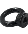 Six Pack M6 Eye Nuts Set Stainless Steel Lifting Eye Nuts Ring Style Fasteners For Heavy Duty Rigging And Anchoring Corrosion Resistant High Load Capacity For Industrial Use, front view