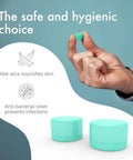 Hand holding Moldable Silicone Ear Plugs 28dB Noise Reduction for Sleeping Swimming and Concentrating Comfy Snoring Solution
