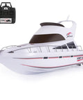 2.4G Remote Control High Speed RC Yacht With 20 Kmph Top Speed, Racing Boat Model For Hobbyists, Includes 8.4V 2000mAh NiMH Boat Battery