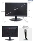 18.5 Inch LED CCTV Security Monitor With HDMI Downscaled 4K Support BNC In Out Built In Speaker And VESA Mount