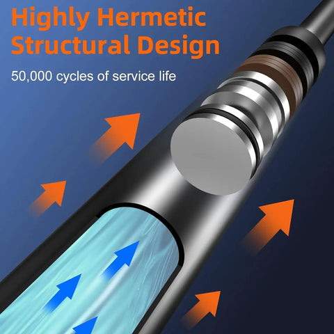 Highly hermetic design illustration of Must Have Seven Point Five Inch Sentry Safe Replacement Strut Kit Gas Spring Lift Support