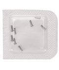 Micro Watch Repair Screws Stainless Steel Back Cover Hardware 8 Piece Set in clear packaging for easy access.