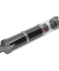 Ultra Quiet Submersible Aquarium Pump With Three Stage Filtration, transparent cylindrical filter unit