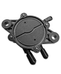 Top Shelf Gas Vacuum Fuel Pump With Filter And Supply Hose Fits CH17 CH25 CH730 CH740 25Hp To 75Hp Engines, black plastic part close-up.