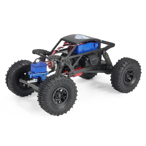 Carbon Fiber Chassis Kit For 1/18 RC Crawler Frame Girders Beefed Up Upgrade Accessory CNC Machined Lightweight Strength For Custom Builds Without A Body Shell Ready For Customization