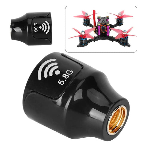 High Gain 3dBi LHCP 5.8GHz RC Antenna Black With Inner Hole For FPV Racing Drones