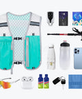 Go To Hydration Vest For Running And Trail Gear With Multiple Pockets Lightweight Hydration Backpack with accessories
