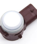 Bumper Parking Ultrasonic PDC Sensor Plug And Play Compatible With Tesla Model 3 And Model Y 2017 2023 OEM 1127502-11-D 112750211D 1127502-11 Front Or Rear Sensor, brown and white