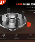Front Wheel Bearing And Hub Kit For Ford Focus 2000 2011 4 Lug Direct Fit Replacement with high load capacity sealed bearings