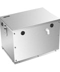 Hella Durable Aluminum Battery Box Fits Group 24 And 31 Marine Trolling Motors With Cool Airflow And Rust Proof Shield, shown from top angle.