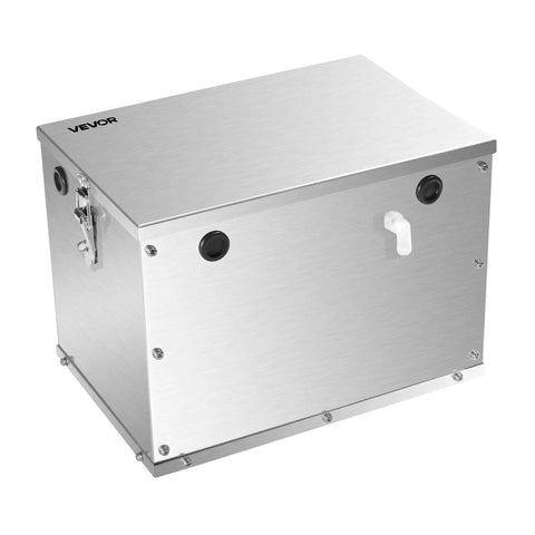 Hella Durable Aluminum Battery Box Fits Group 24 And 31 Marine Trolling Motors With Cool Airflow And Rust Proof Shield, shown from top angle.