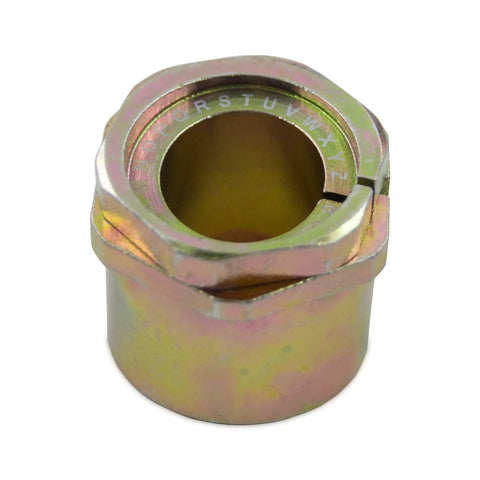 Front Alignment Camber Caster Bushing Kit For Ford F Series Trucks And E Series Vans Two Piece Adjustable Set Lets You Dial In Minus Four To Plus Four Degrees On 2WD F150 F250 F350 Super Duty Ranger metal bushing