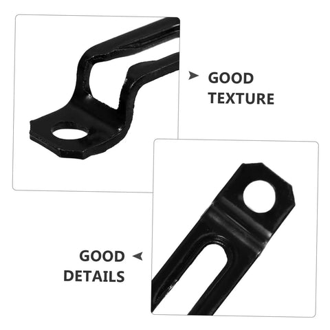 Close-up of 30 Piece Hidden Furniture Connectors Toolless Cabinet Joint Brackets showing good texture and details.